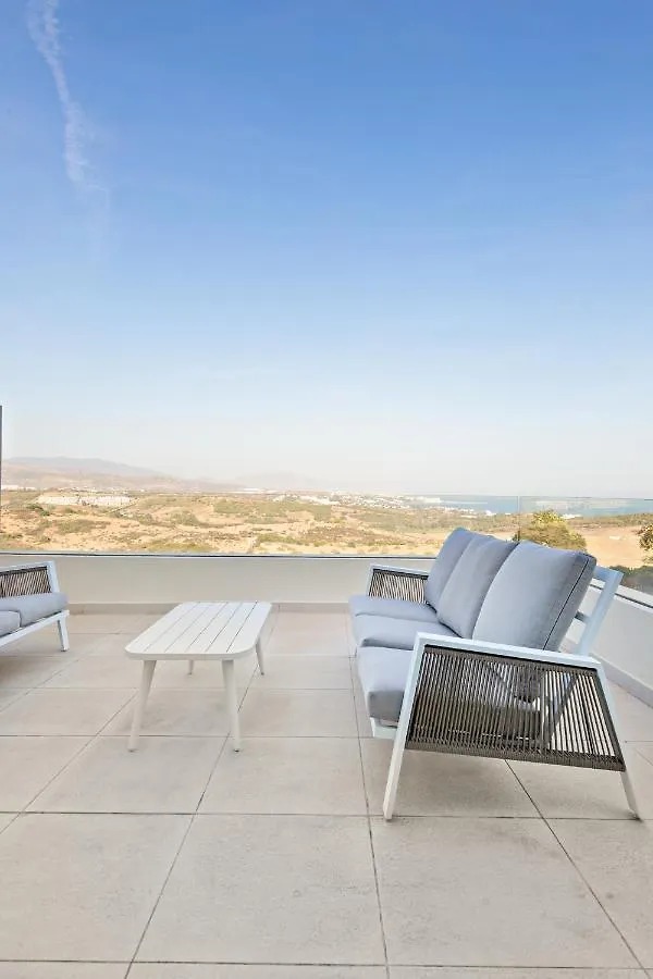 Luxury Seaview 3 Bedroom Apartment - Along Golf Course Of Finca Cortesin Casares Spanyolország